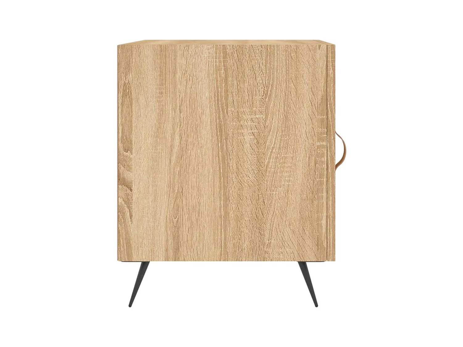 Mesitas de noche | Mesilla de noche 2 uds madera ingeniería roble Sonoma 40x40x50 cm