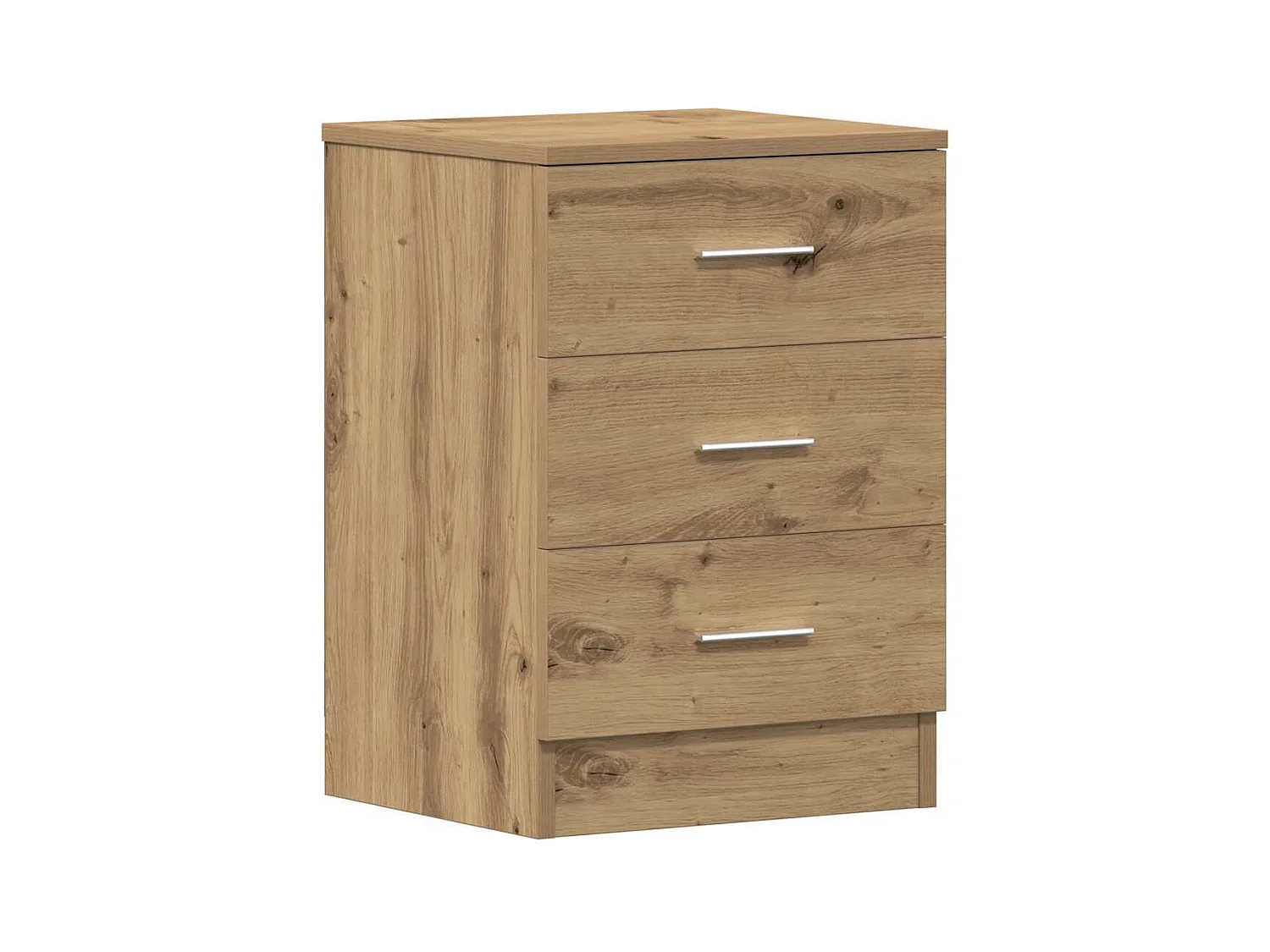 Mesitas de noche | Mesilla de noche 2 uds madera roble artisan 38x35x55 cm