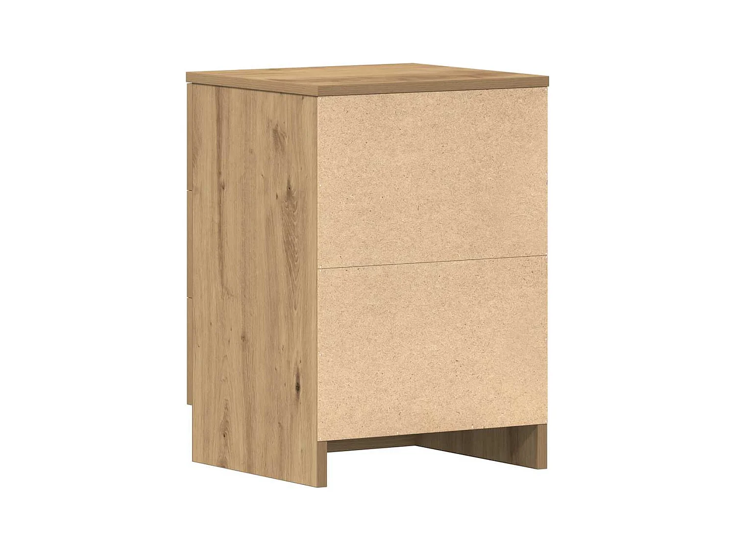 Mesitas de noche | Mesilla de noche 2 uds madera roble artisan 38x35x55 cm