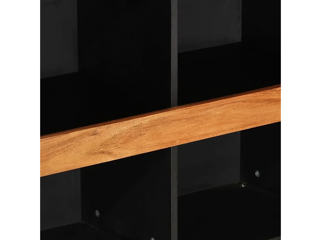 Mueble de almacenaje | Armario auxiliar madera maciza de acacia 85x33x107 cm