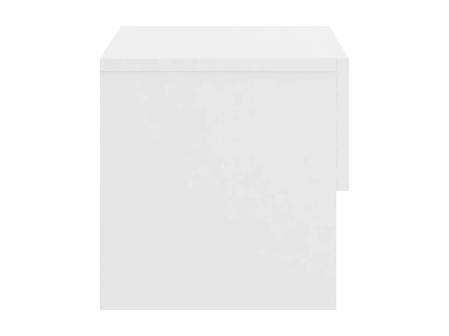 Mesita de noche | Mesilla de noche de pared blanca