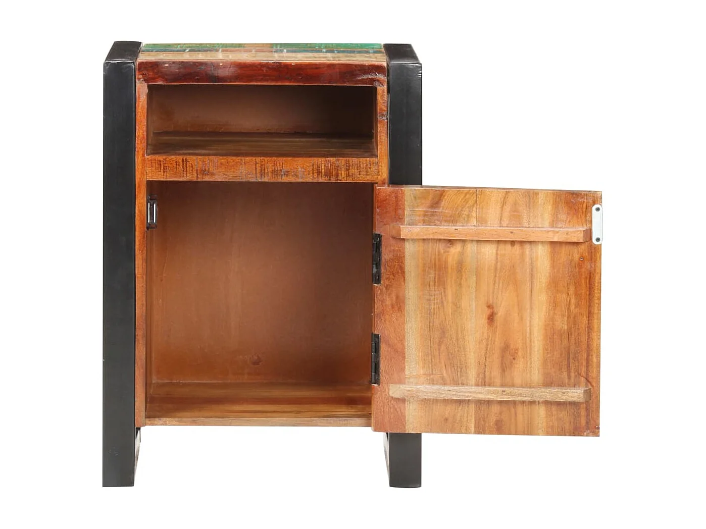 Nachttisch-Beistelltisch 40x35x55 cm Altholz Massiv SHL89624