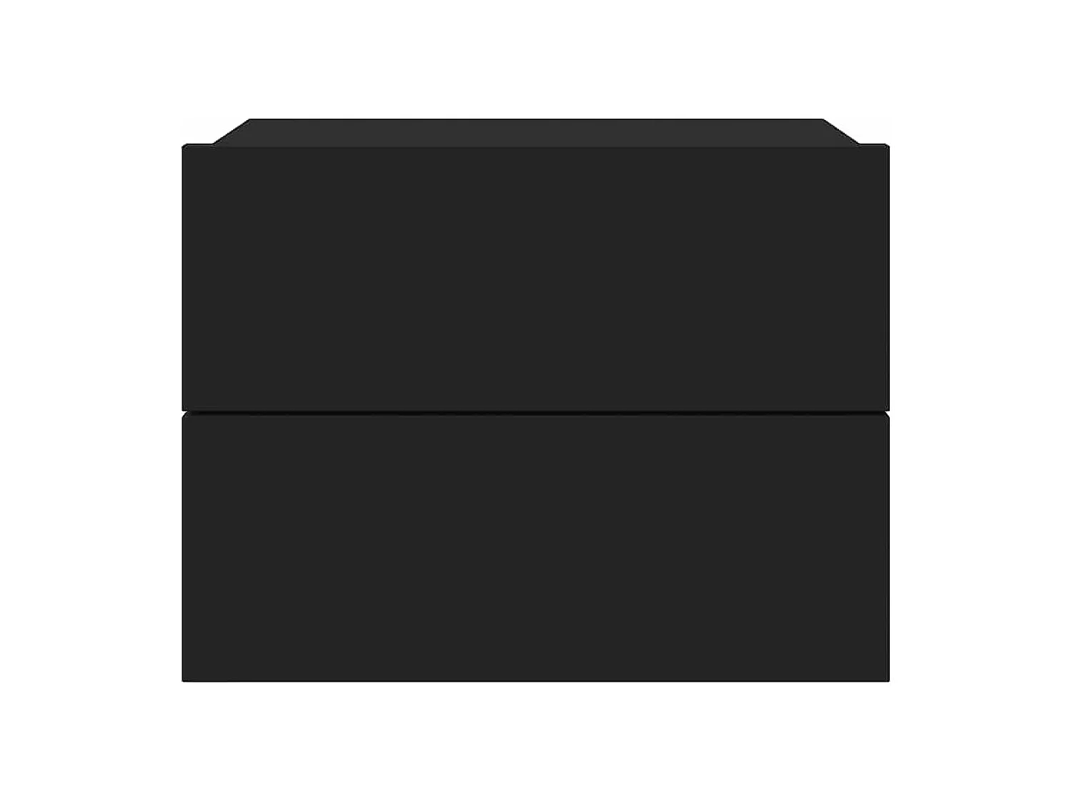 Nachttisch-Beistelltisch Schwarz 40x30x30 cm Holzwerkstoff SHL86459