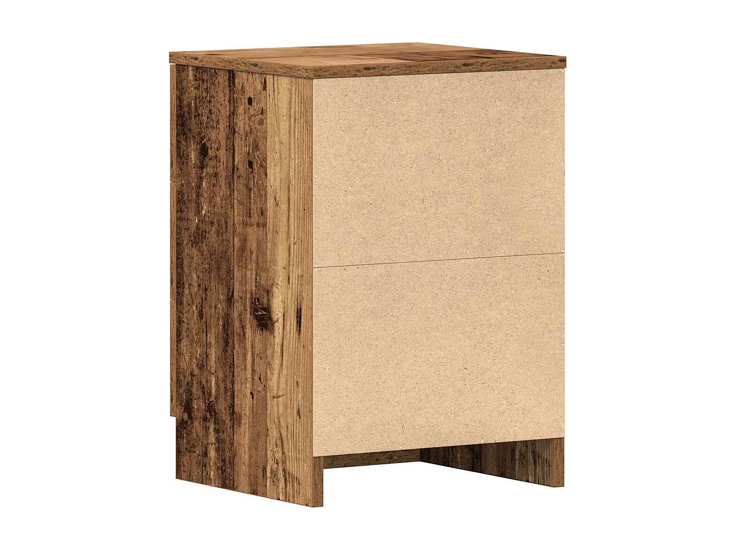 Nachttisch-Beistelltisch Altholz-Optik 38x35x55 cm Holzwerkstoff SHL34998