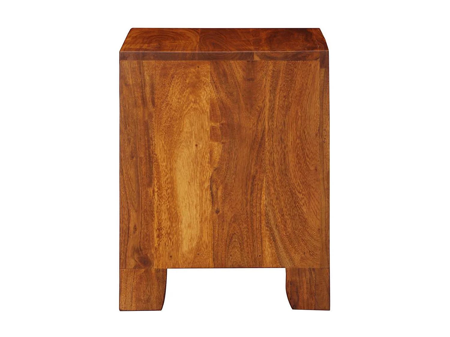 Nachttisch-Beistelltisch 40x35x45 cm Massivholz Akazie SHL13645