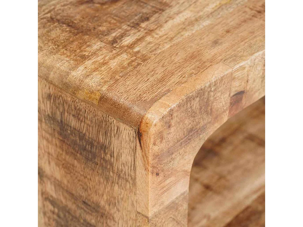 Mesas de noche | Mesa auxiliar | Mesita de noche 45x30x24 cm madera maciza de mango