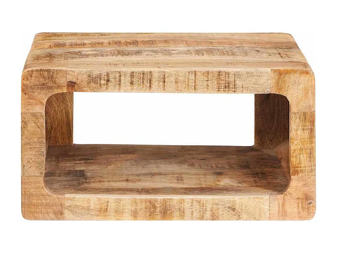Comodino 2 pz | Tavolino da notte Marrone 45x30x24 cm Legno di mango massello SHL7146