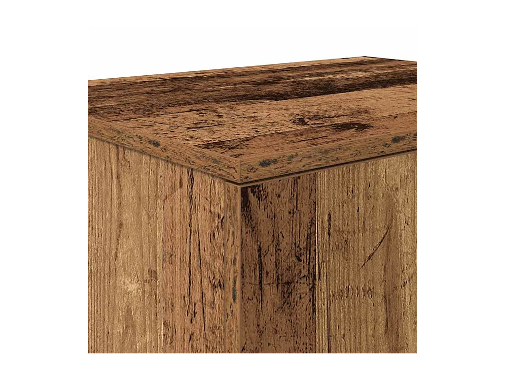 Mueble de almacenaje | Cabinete de Noche | Mesa auxiliar Madera vieja 108x41x40 cm