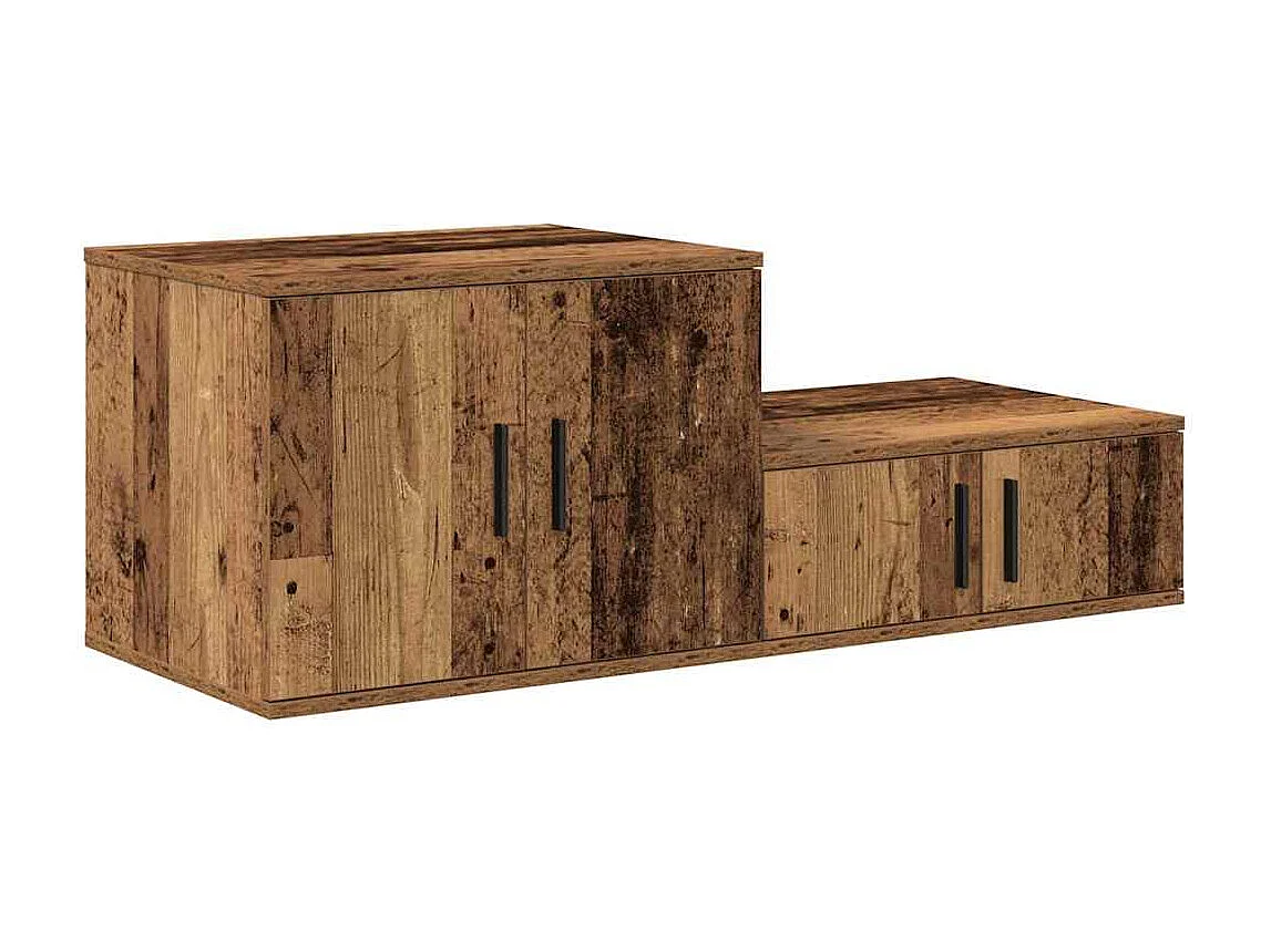 Mueble de almacenaje | Cabinete de Noche | Mesa auxiliar Madera vieja 108x41x40 cm