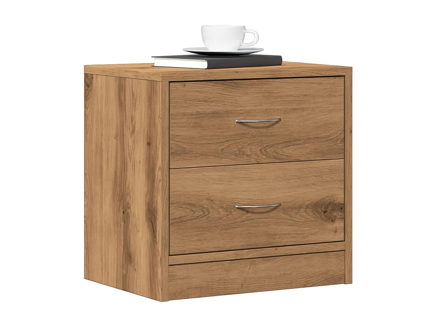 Nachttisch-Beistelltisch Artisan-Eiche 40x30x40 cm Holzwerkstoff SHL25311