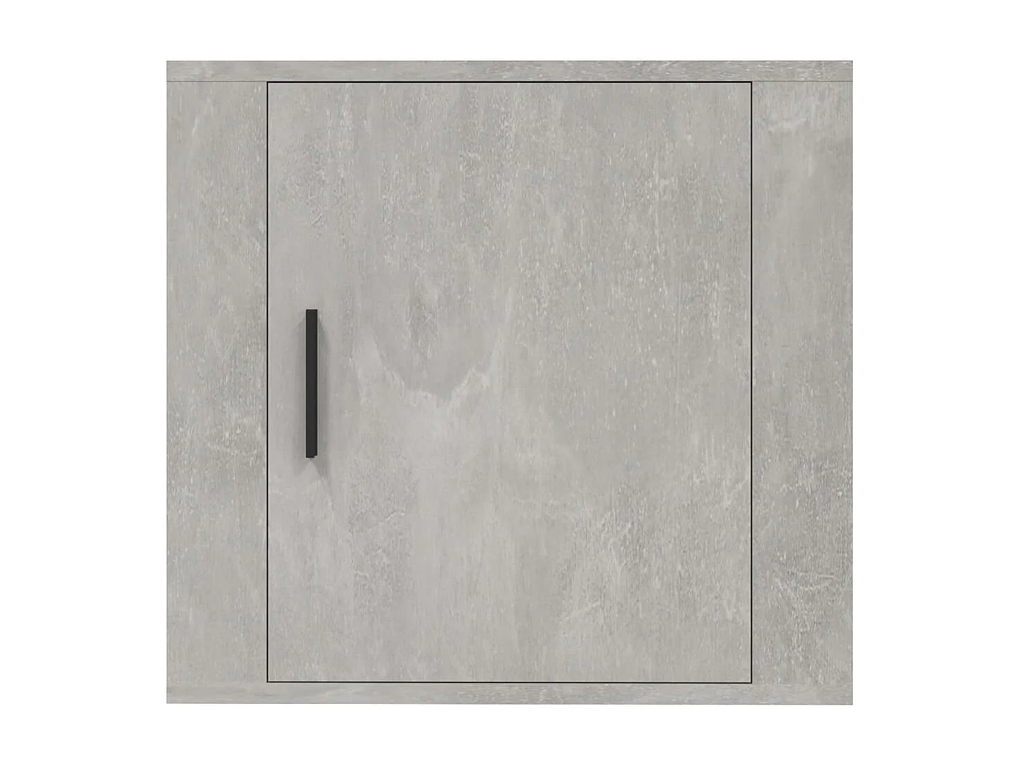 Mesitas de noche | Mesilla de noche de pared 2 uds gris hormigón 50x30x47 cm