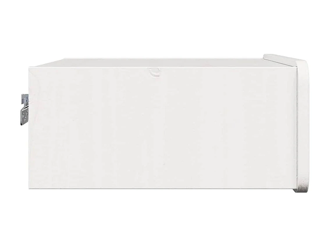 Mesa de Noche | Mesa auxiliar 39x34x16.5 cm Madera maciza de pino