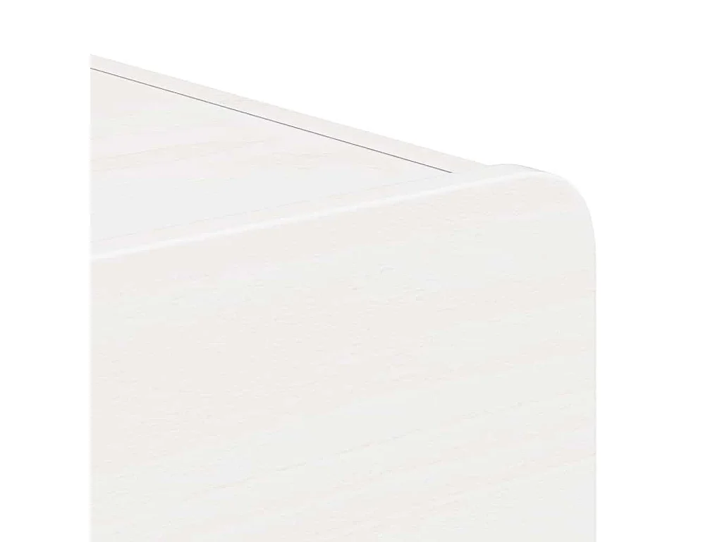 Mesa de Noche | Mesa auxiliar 39x34x16.5 cm Madera maciza de pino