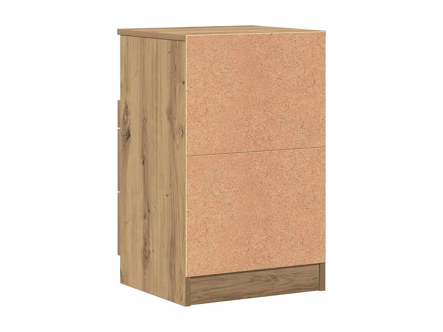 Nachttisch 2er Set-Beistelltisch Artisan-Eiche 40x36x65 cm Holzwerkstoff SHL26781