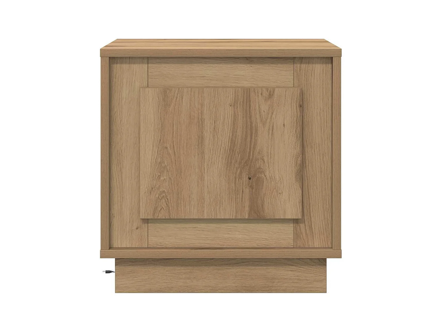 Mesita de Noche | Armario de Noche | Mesilla de noche con Roble artesanal 44x34.5x45 cm