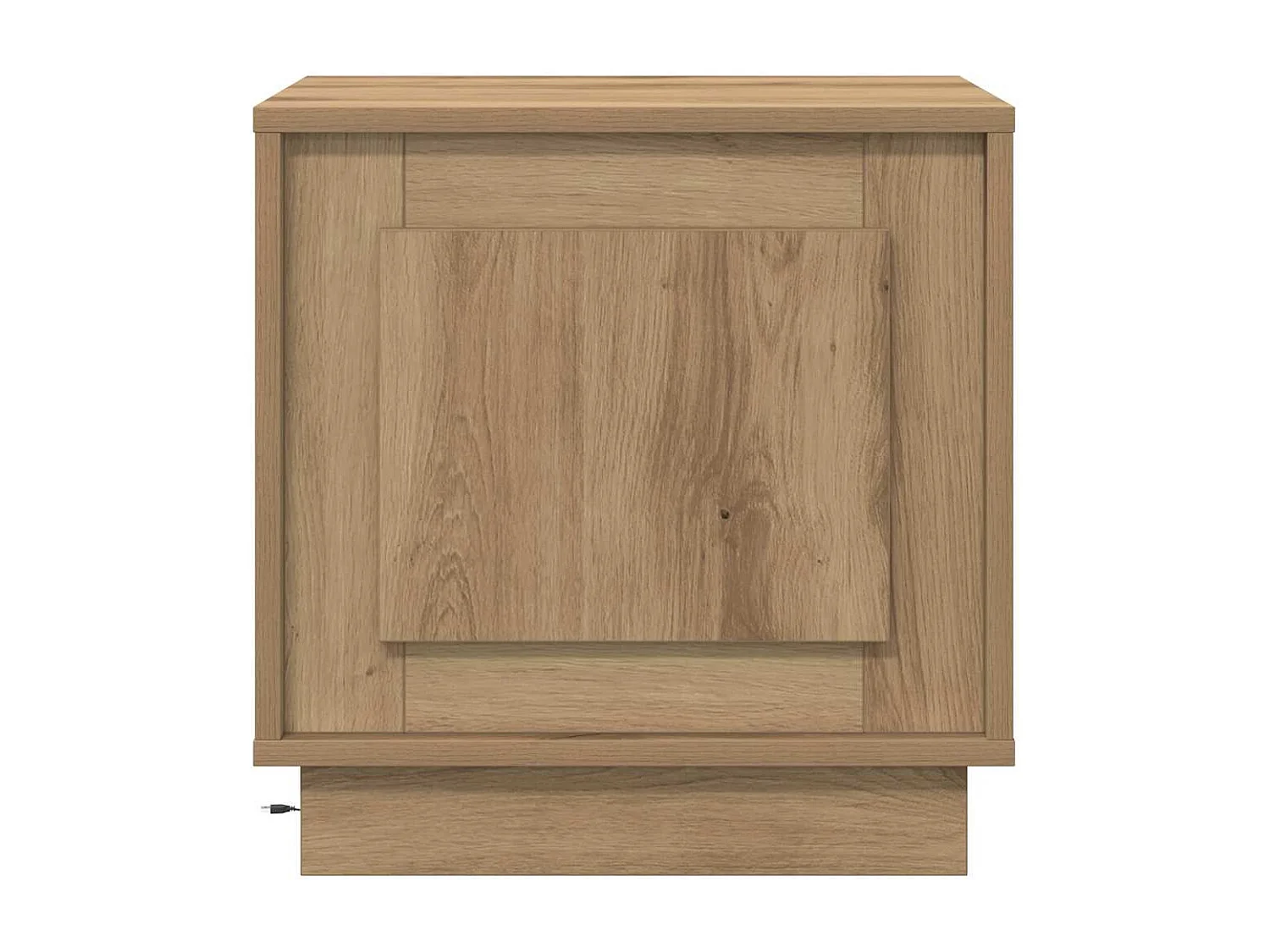 Nachttisch-Beistelltisch mit Artisan Eiche 44 x 34.5 x 45 cm Holzwerkstoff SHL86229