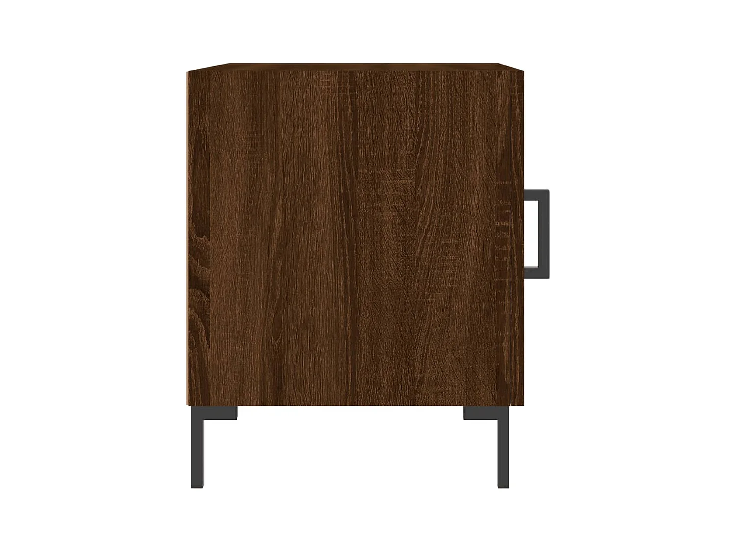 Mesitas de noche | Mesilla de noche 2 uds madera ingeniería marrón roble 40x40x50 cm