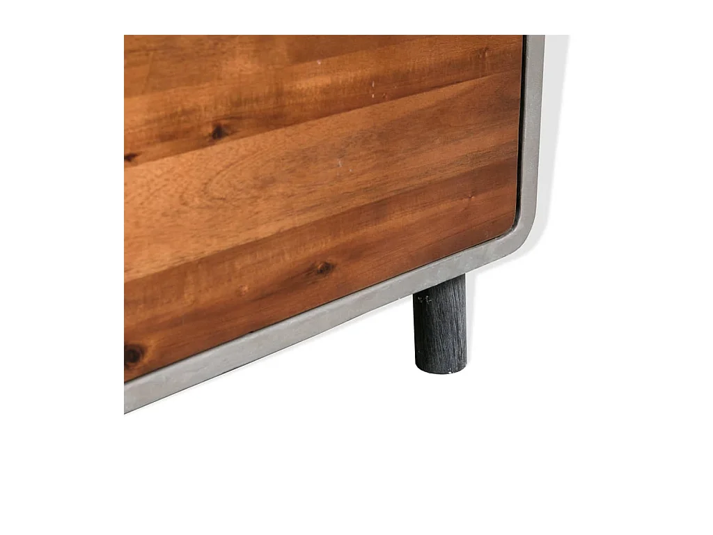 Table de chevet-Table d'appoint Bois d'acacia massif 40x30x50 cm