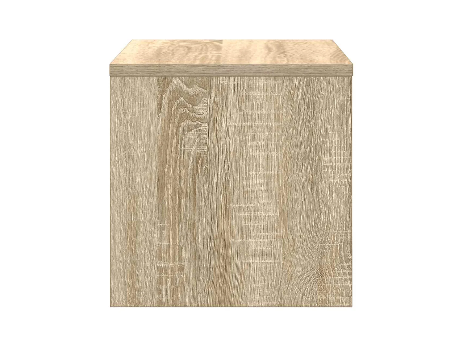 Mesita de noche | Mesilla de noche madera contrachapada roble sonoma 40x30x30 cm