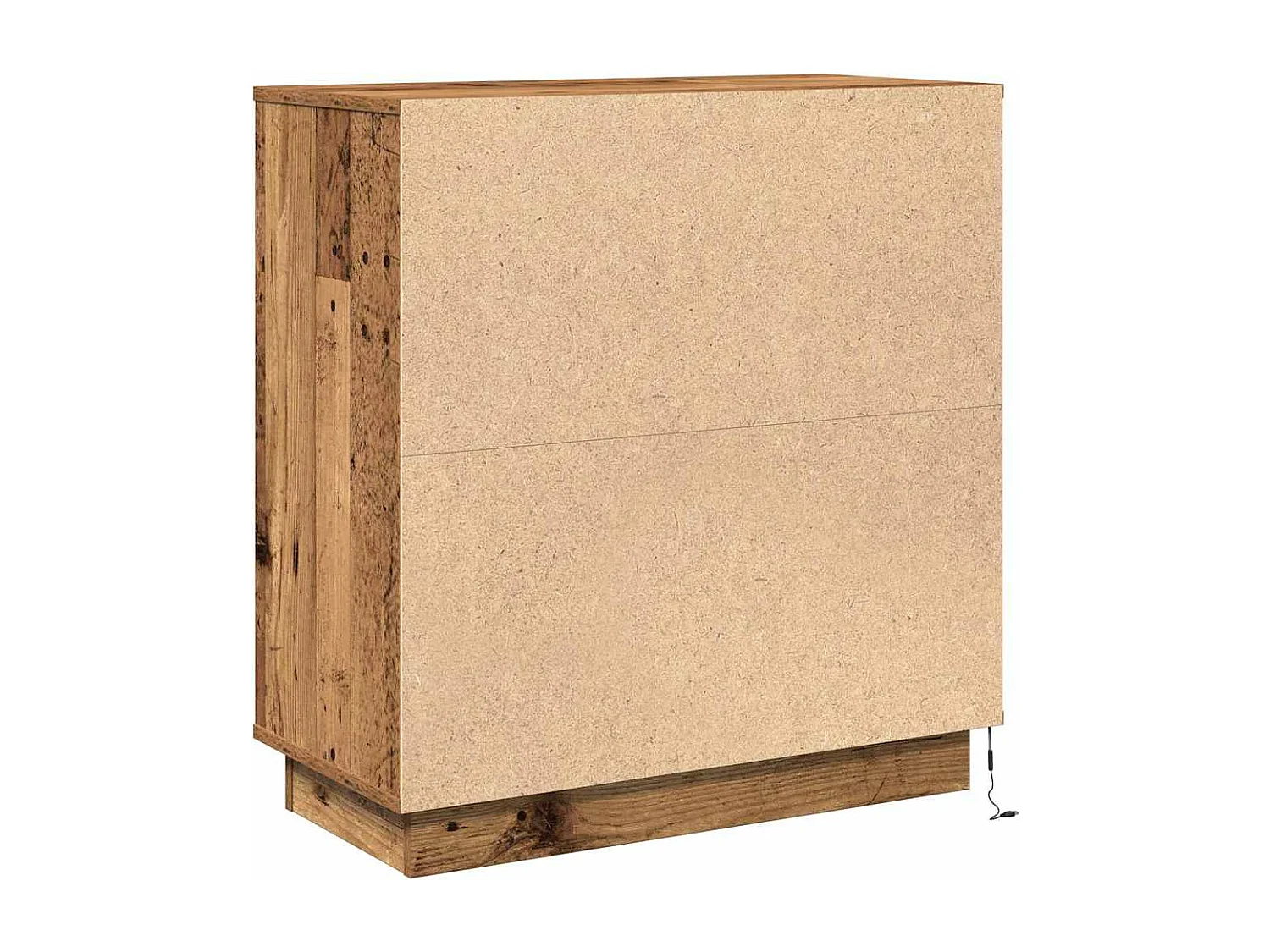 Mesita de Noche | Armario de Noche con cajón con Madera vieja 71x34.5x75 cm