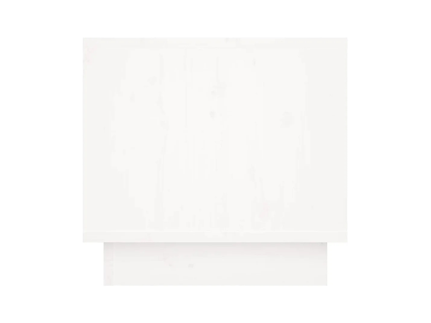 Mesitas de noche | Mesilla de noche 2 uds madera maciza de pino blanco 35x34x32 cm