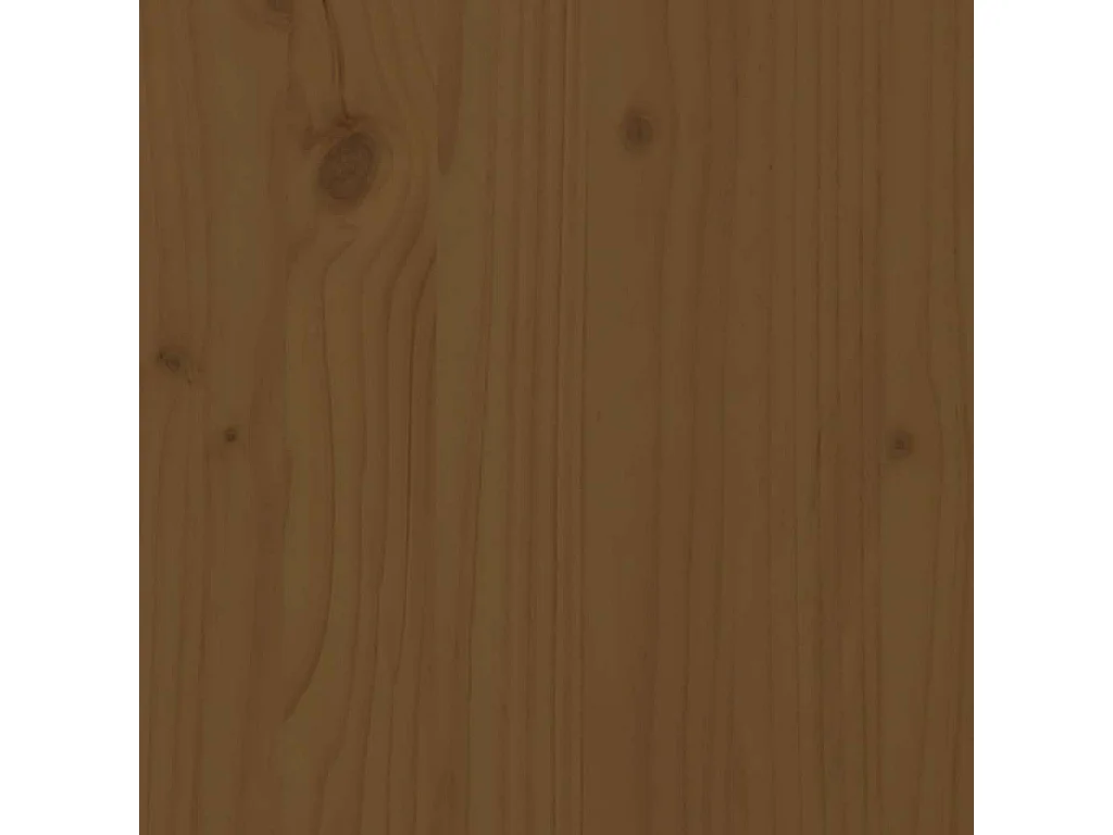 Nachttisch-Beistelltisch Honigbraun 40x34x55 cm Massivholz Kiefer SHL27068