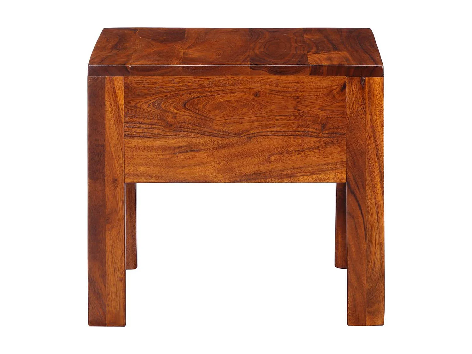 Nachttisch-Beistelltisch 40x40x36 cm Massivholz Akazie SHL96429