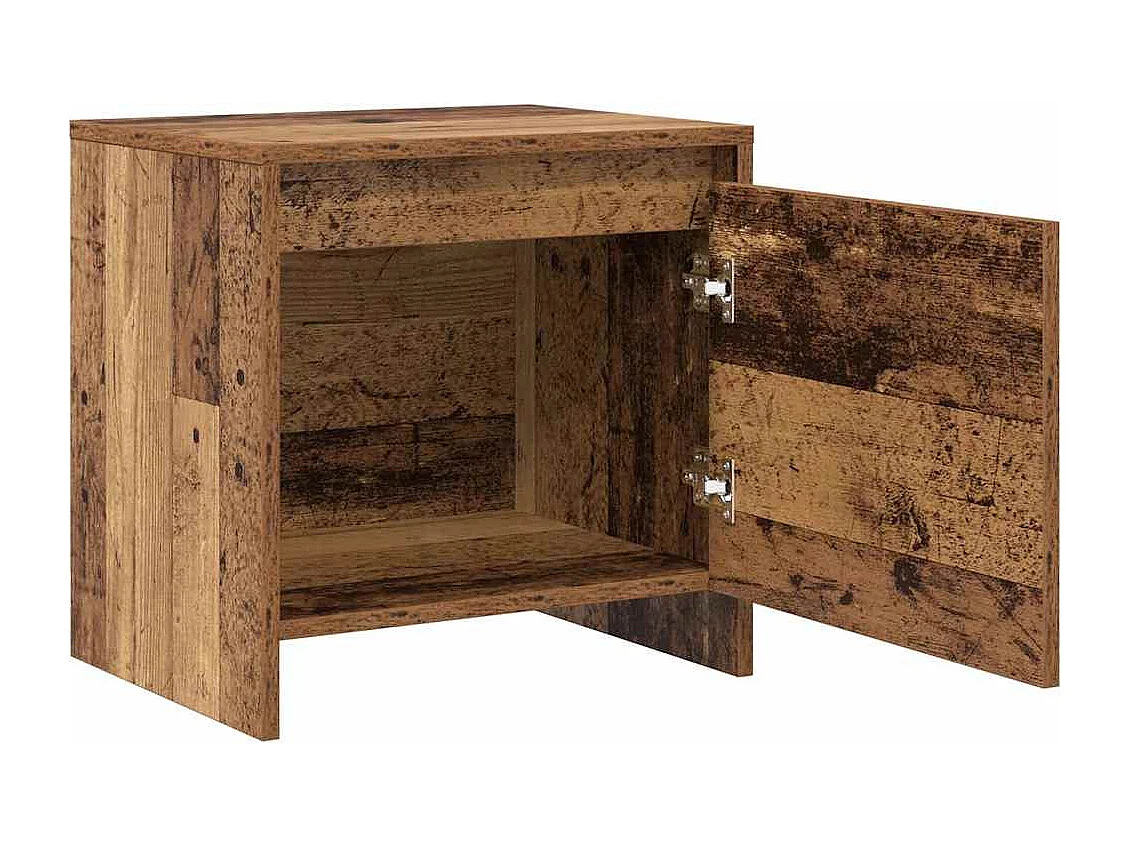 Mesita de Noche | Armario de Noche | Mesilla de noche Madera vieja 45x34x44.5 cm