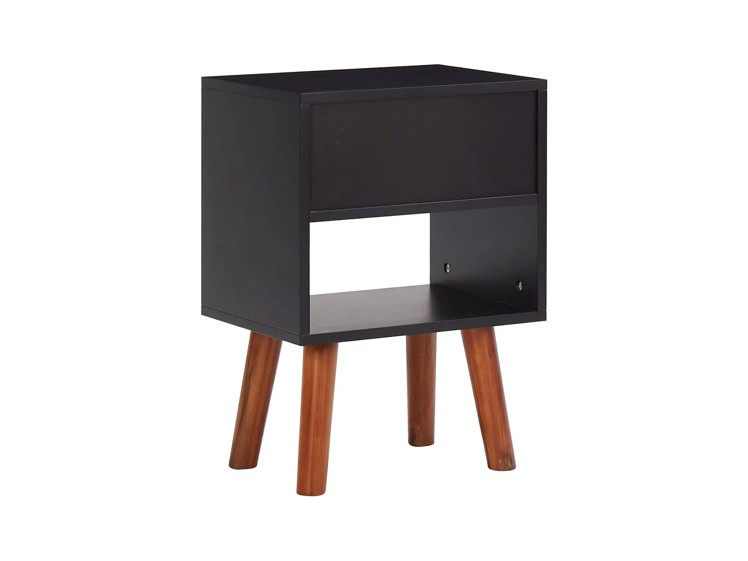 Mesitas de noche | Mesilla de noche 2 unidades madera de acacia maciza 40x30x57 cm