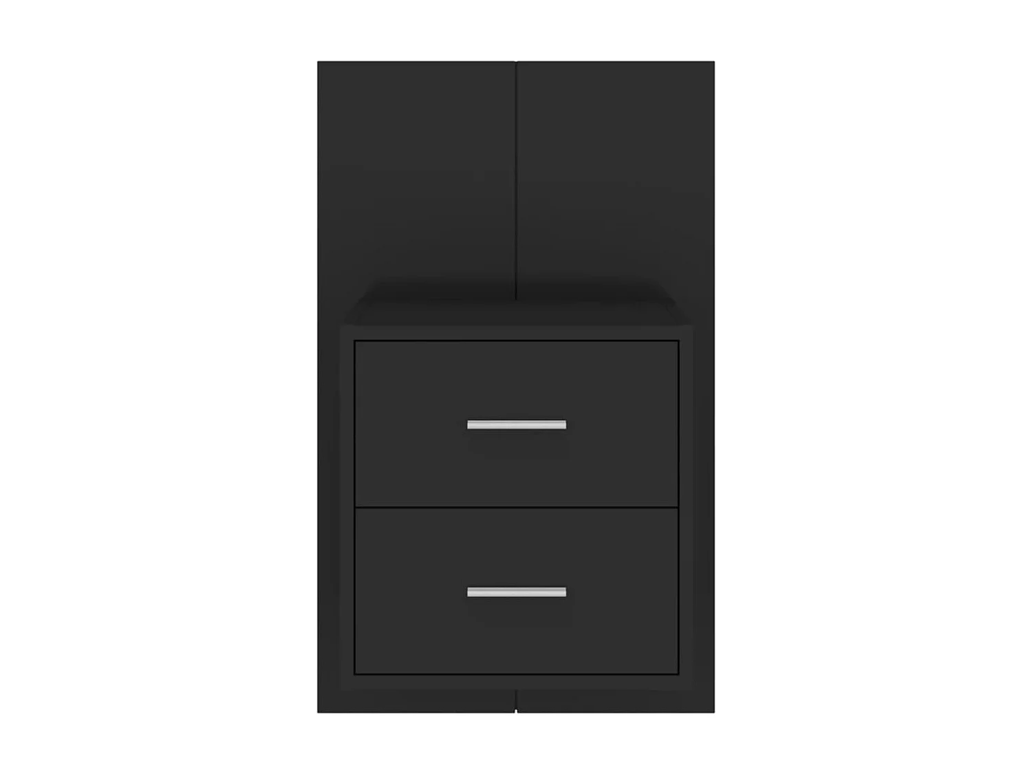 Nachttisch hängend | Wand-Nachttisch Schwarz SHL16529