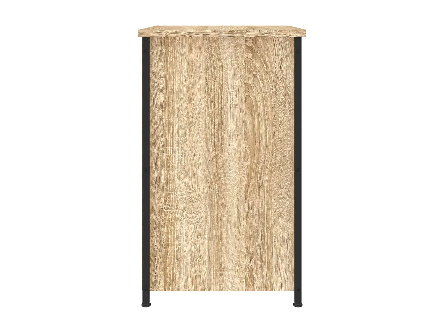 Nachttisch 2er Set-Beistelltisch-Nachttischkommode Sonoma-Eiche 40x36x60 cm Holzwerkstoff SHL41027