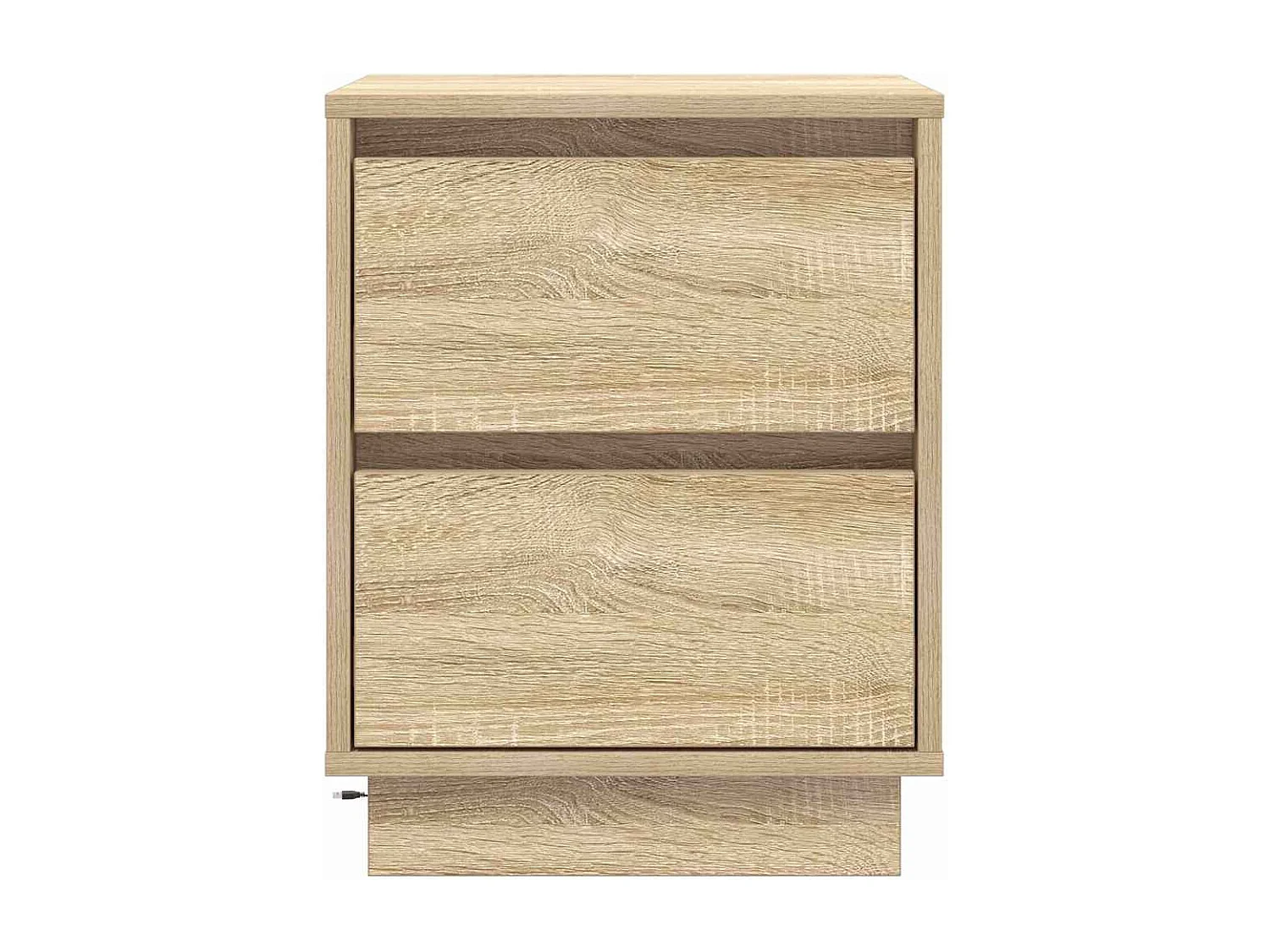 Nachttisch-Beistelltisch Sonoma-Eiche 39 x 34,5 x 50 cm Holzwerkstoff SHL90966
