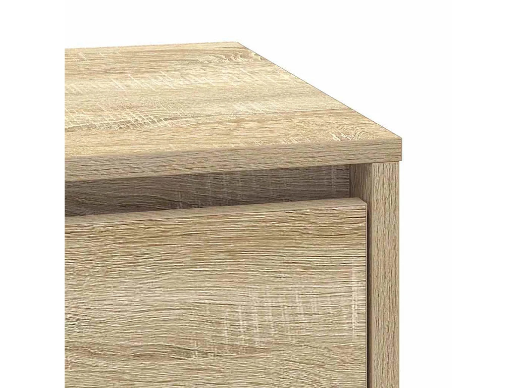 Nachttisch-Beistelltisch Sonoma-Eiche 39 x 34,5 x 50 cm Holzwerkstoff SHL90966