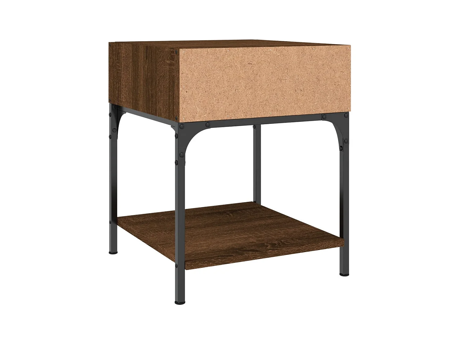 Mesitas de noche | Mesilla de noche 2 uds madera ingeniería marrón roble 40x41x50 cm