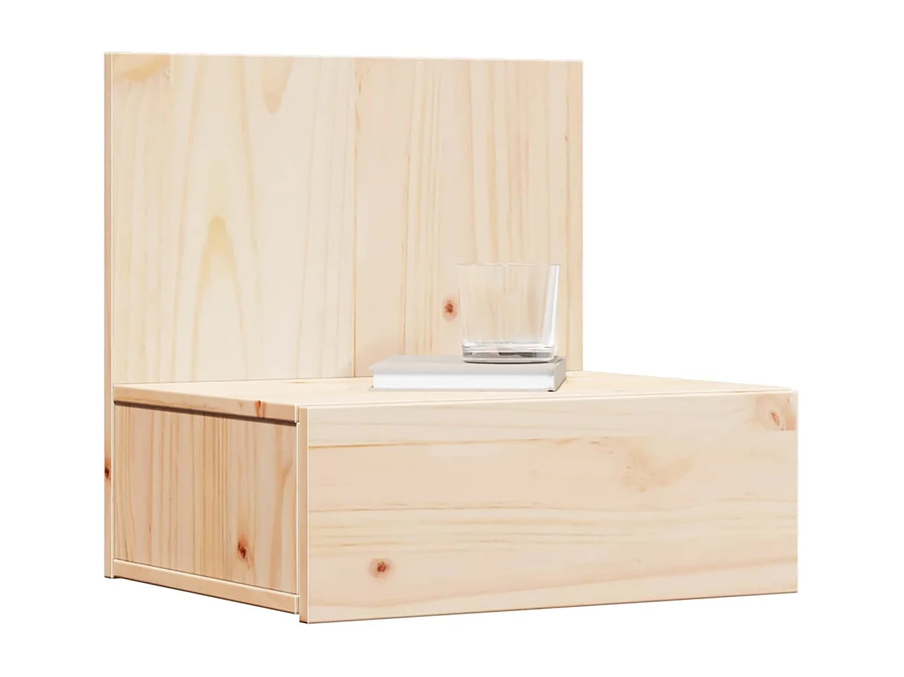 Mesa de Noche | Mesa auxiliar con cajón 2 uds. Marrón 42x32.5x40 cm