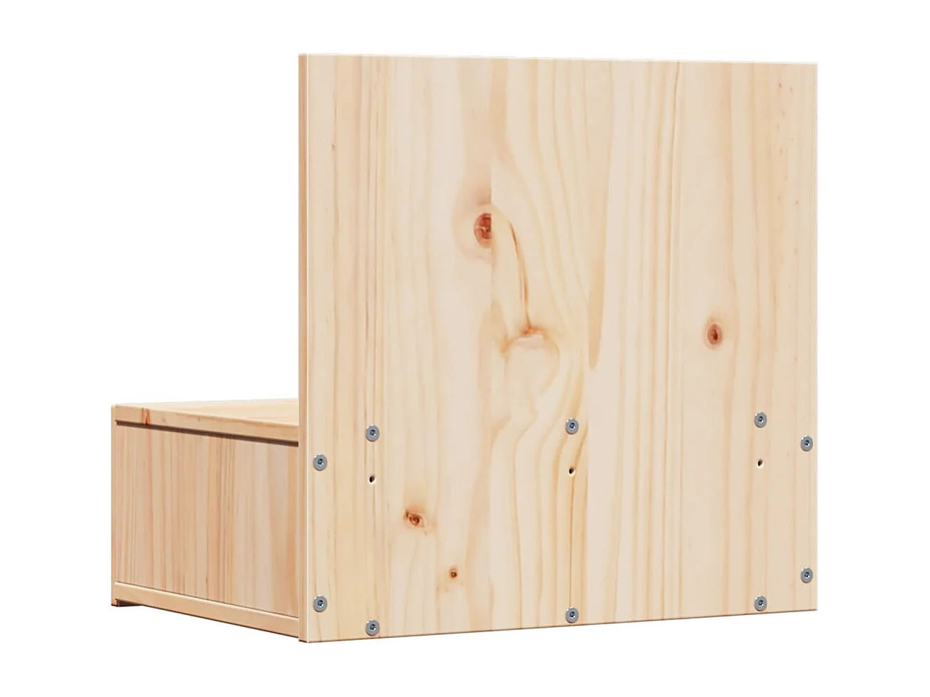 Mesa de Noche | Mesa auxiliar con cajón 2 uds. Marrón 42x32.5x40 cm