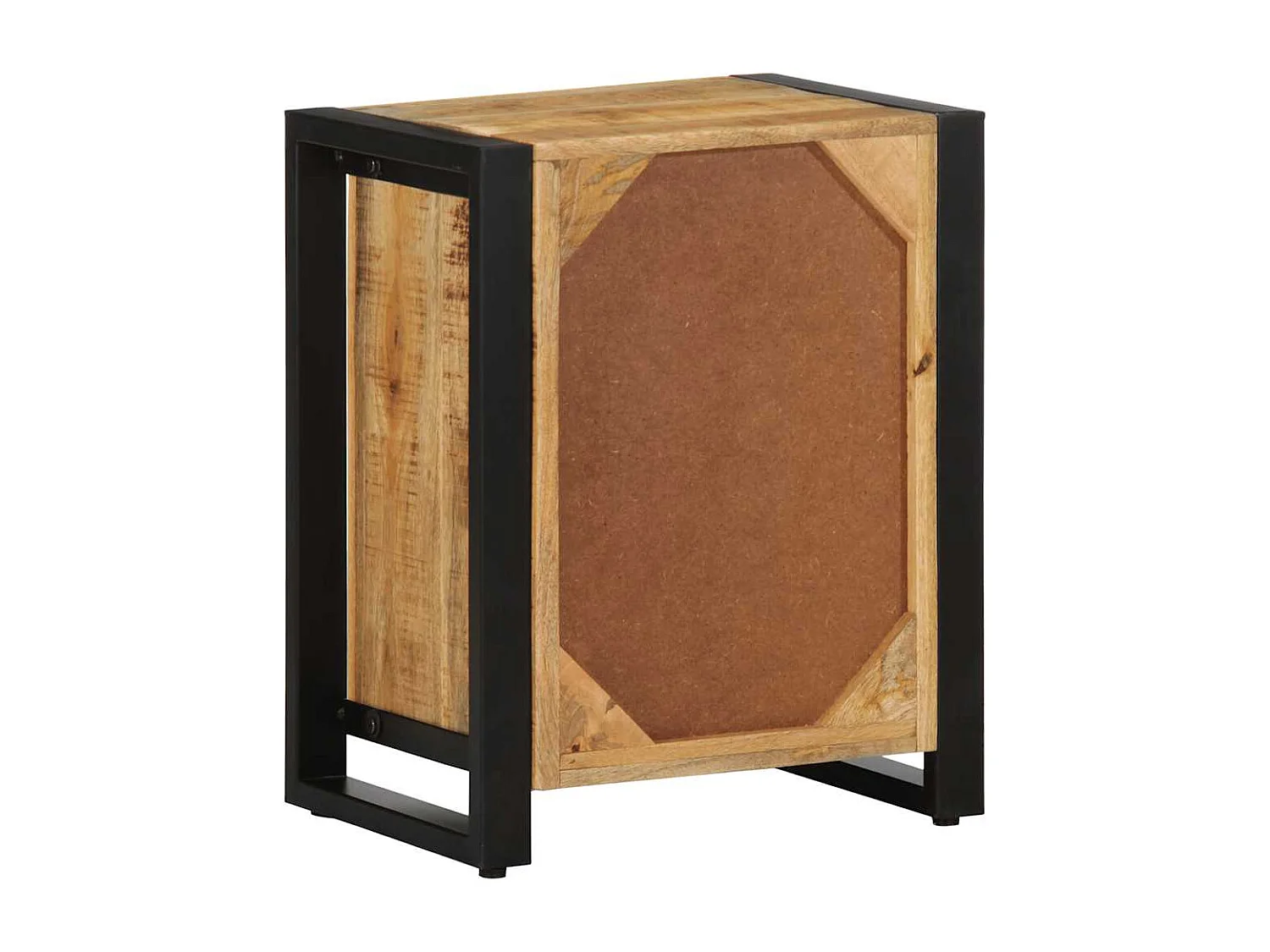 Mesita de noche | Mesilla de noche madera maciza mango 40x30x51 cm