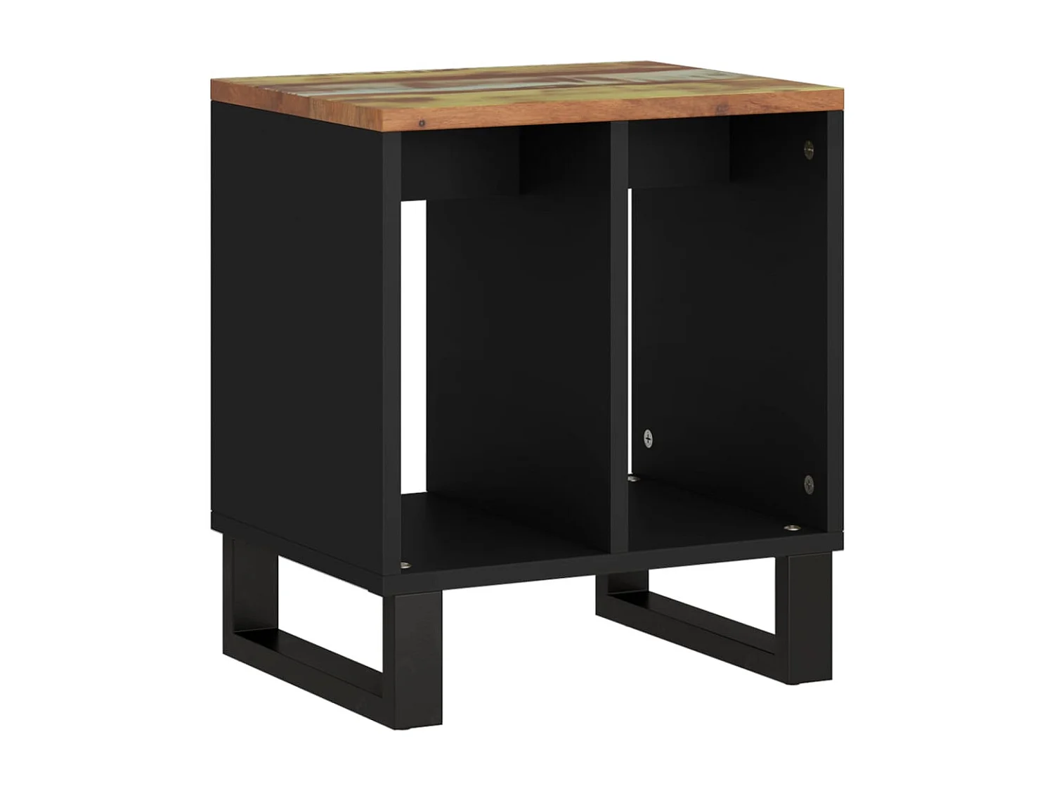 Nachttisch-Beistelltisch 40x31x46 cm Altholz Massiv & Holzwerkstoff SHL47252