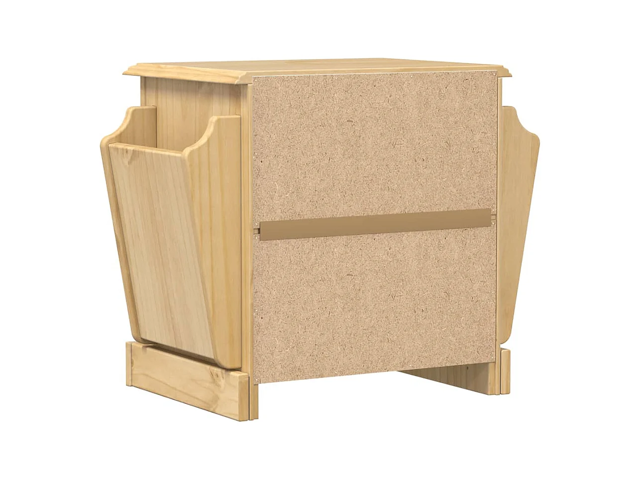 Table de chevet-Table d'appoint-Table de Nuit Corona 45x35x47,5 cm bois de pin massif