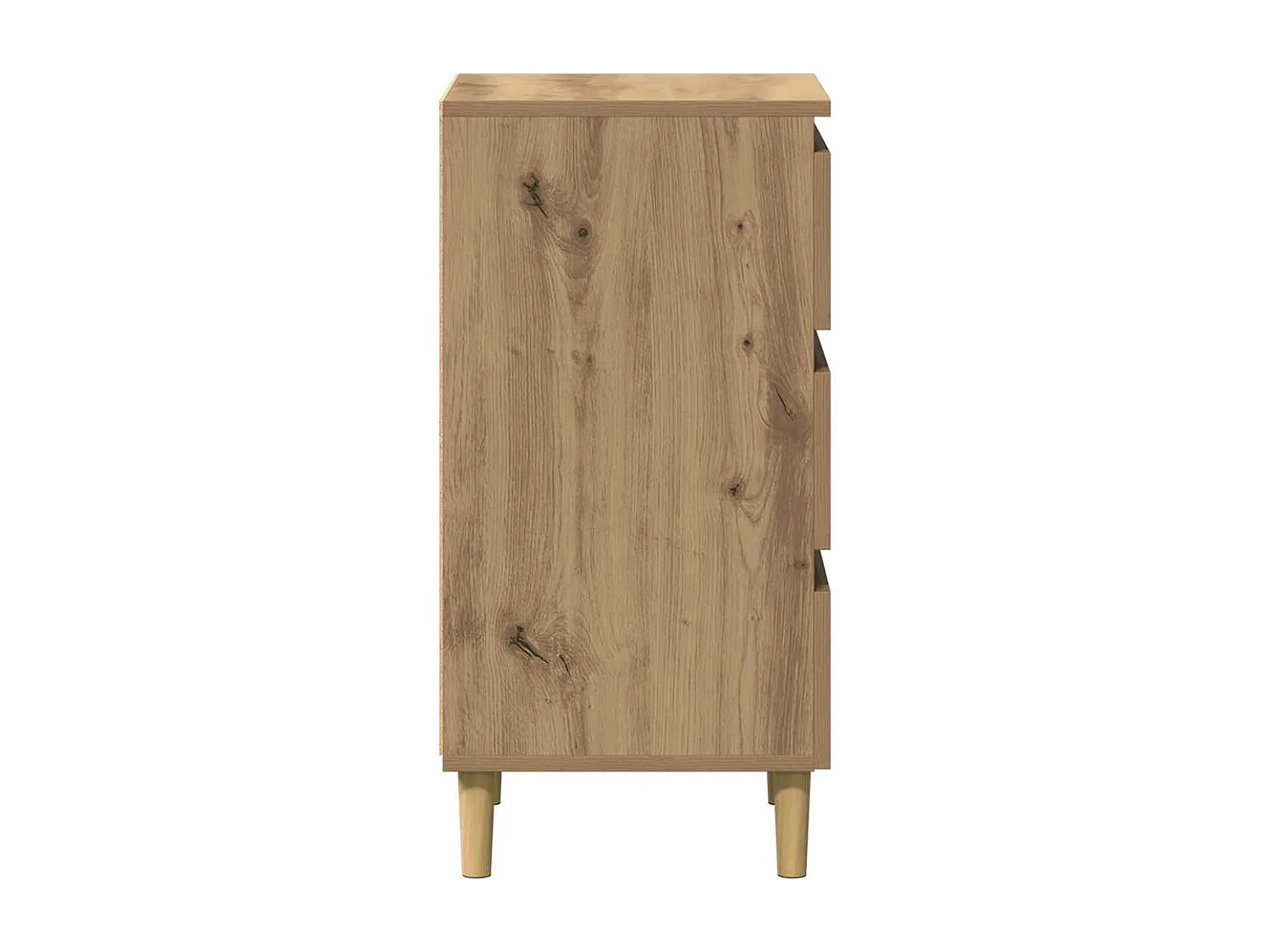 Nachttisch-Beistelltisch Artisan-Eiche 40x35x69 cm Holzwerkstoff SHL75416
