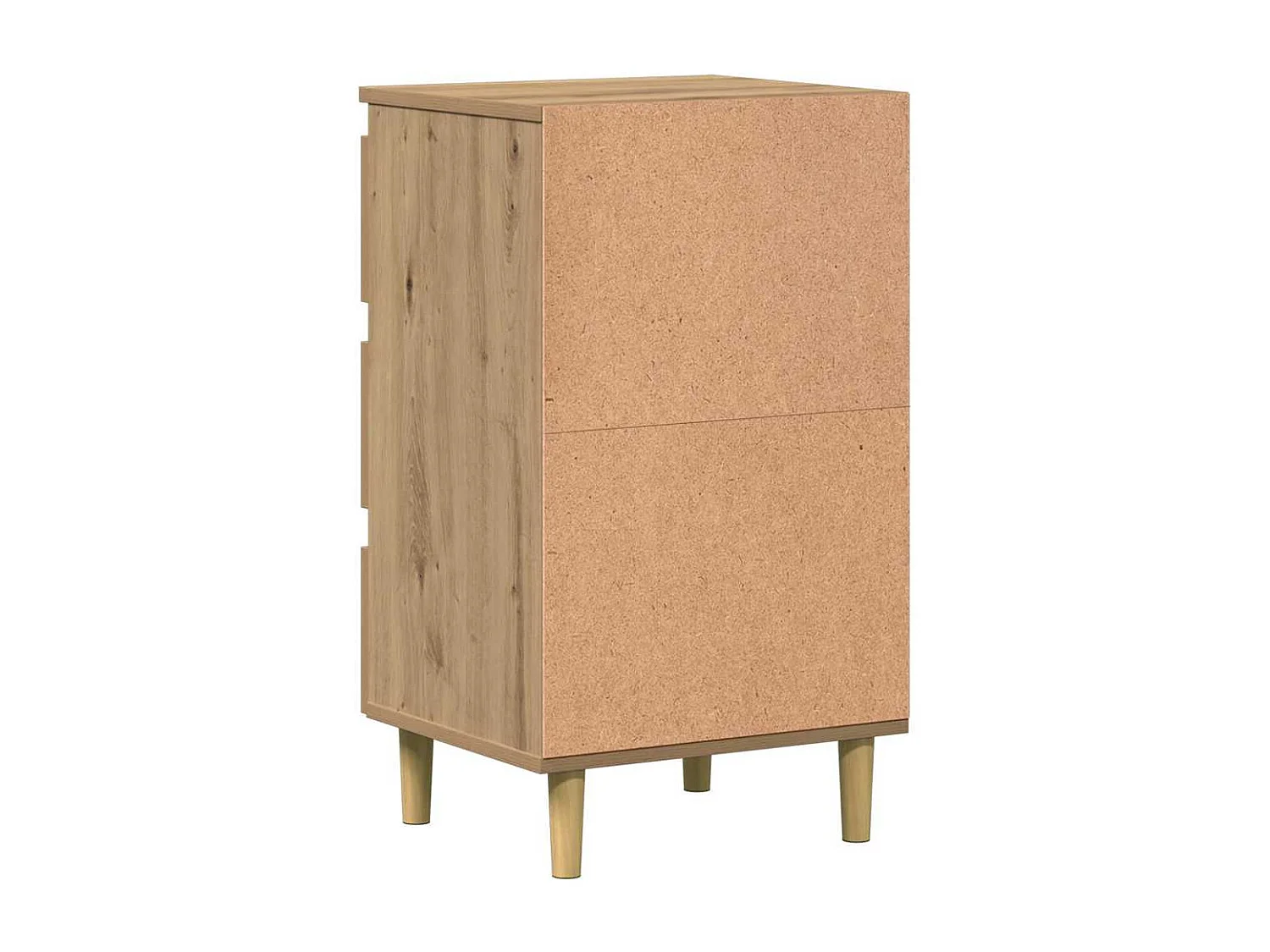 Nachttisch-Beistelltisch Artisan-Eiche 40x35x69 cm Holzwerkstoff SHL75416