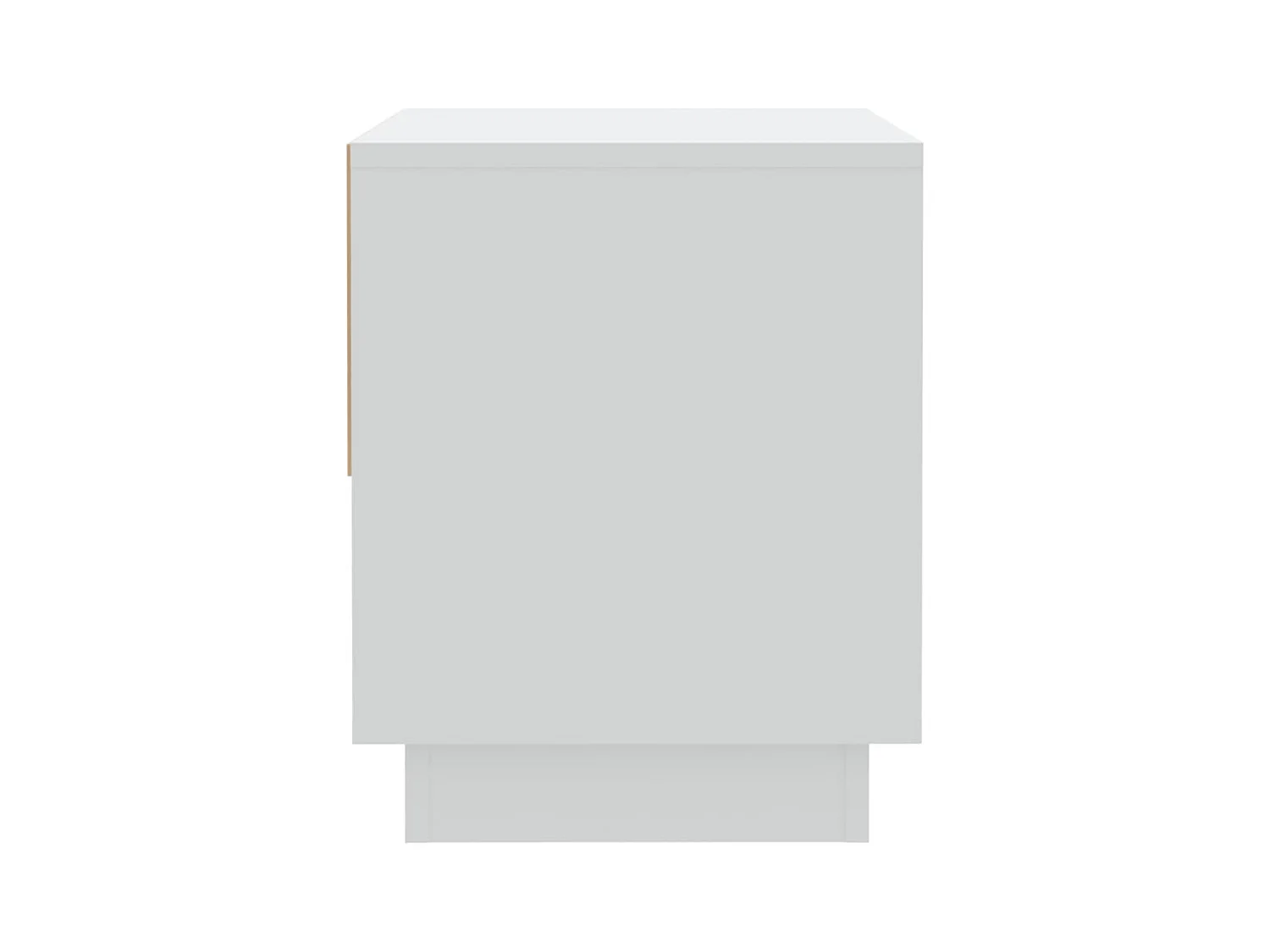 Tables de chevet-Tables de nuit 2 pcs Blanc 45x34x44 cm bois d'ingénierie