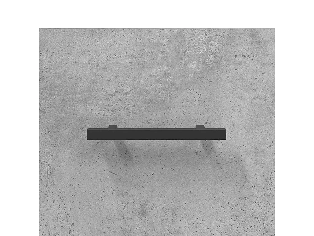 Mesita de noche | Mesilla de noche 2 uds madera ingeniería gris hormigón 40x35x47,5cm