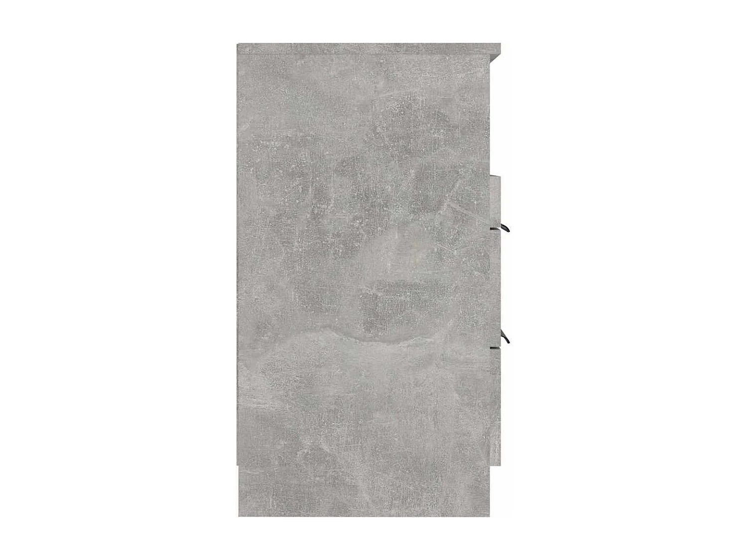 Nachttisch-Beistelltisch Betongrau Holzwerkstoff SHL54302