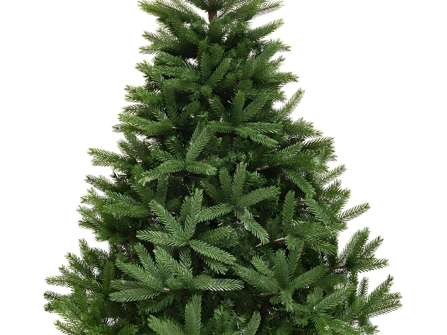 Sapin de Noël artificiel Vert premium H 180 cm