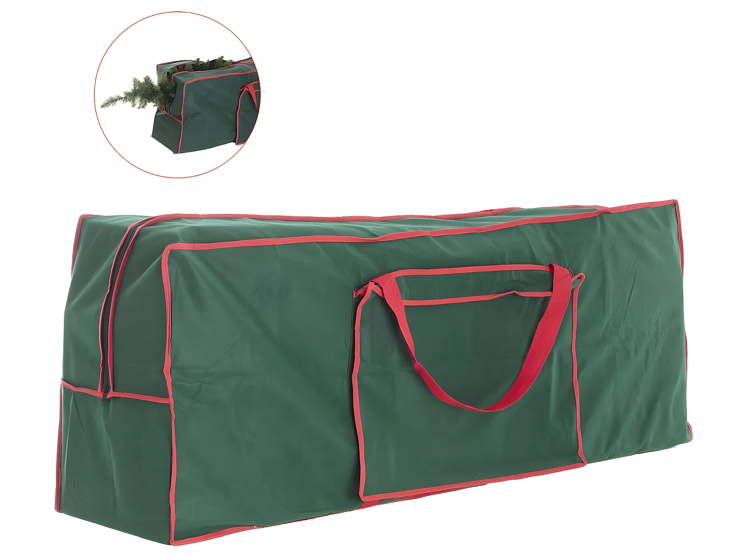 Déco de Noël Sac de rangement pour Sapin 125 x 30 x 50 cm