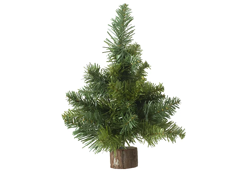 Décoration de Noël Sapin de table artificiel  Vert H 25 cm