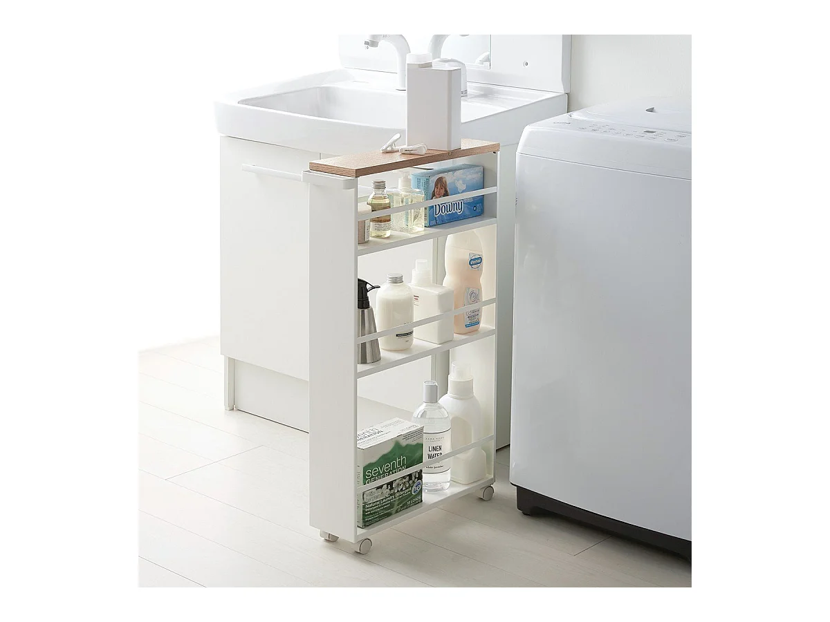 Aparador de cocina en metal y madera Torre