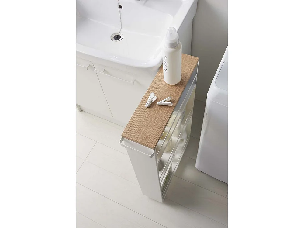 Aparador de cocina en metal y madera Torre