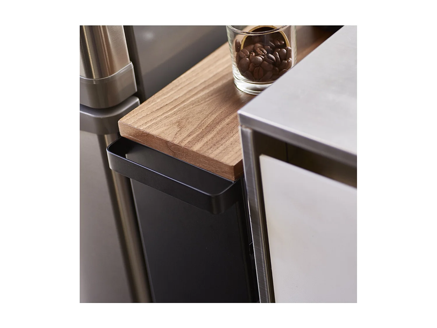 Desserte de rangement en acier - L47,5 cm